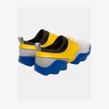 Camper Dub Sneakers Black / Blue - Mens Singapore DLUZNM-625